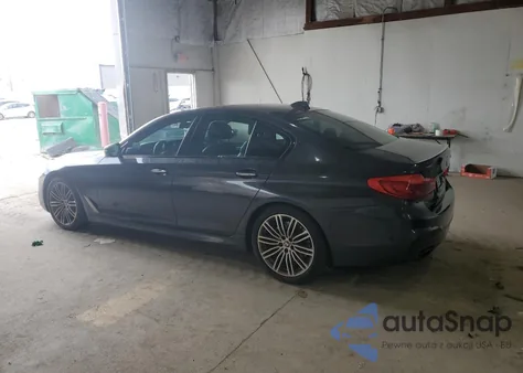 2018 BMW M550Xi из США, поврежденный, VIN WBAJB9C58JB035267